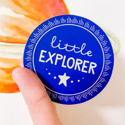 Little Explorer Sticker